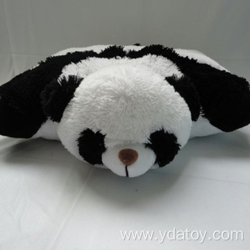 Comfortable panda plush cushion toys